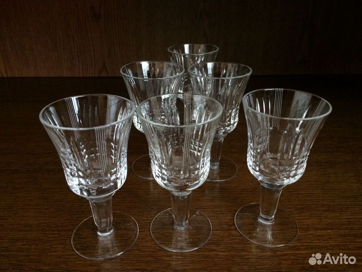 Набор хрустальных рюмок СССР