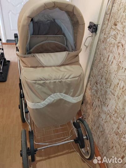 Коляска 2 в 1 Adbor Marsel Classic Beige