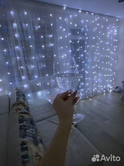 Гирлянда занавес 3*3