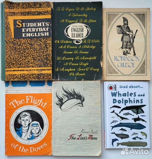 Учебники, словари, книги на англ