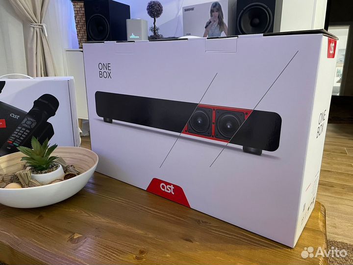 AST onebox - саундбар + караоке, гарантия 12 мес
