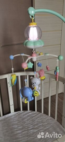 Музыкальный мобиль с ночником