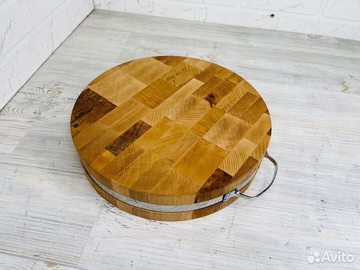 Доска торцевая бук 300*60мм с поясом