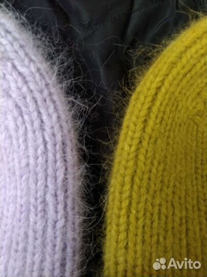 Шапочка из пуха норки