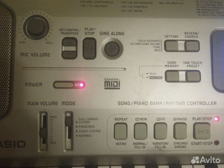 Синтезатор casio CTK-800