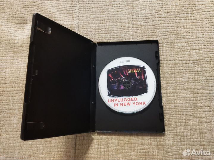 DVD диск Nirvana Unpluged in the New York