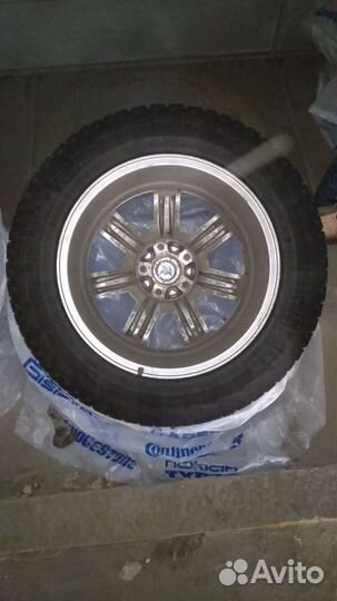 Резина зимняя шипы с дисками Nissan X-trail R 17