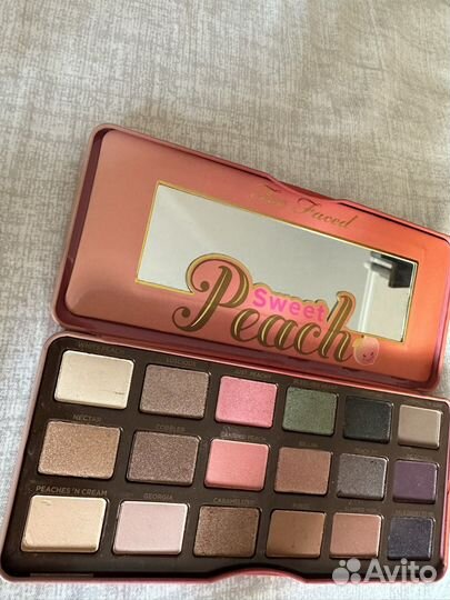 Палитра теней Too Faced