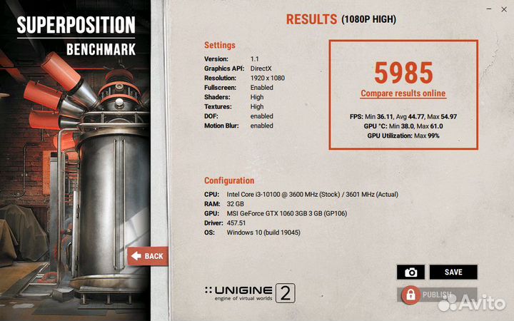 Msi gtx 1060 3gb armor