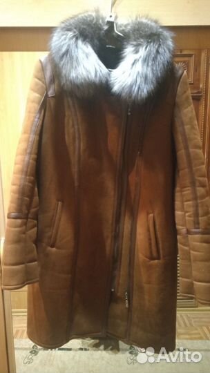 Дубленка женская 52 размер