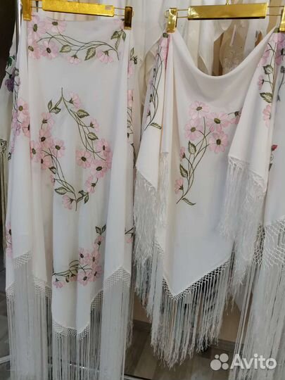 Ау джаулукъ свадебный платок для невесты