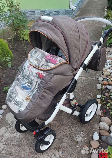 Коляска 2 в 1 adamex