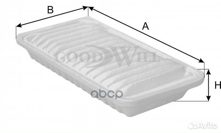 Фильтр воздушный AG302ECO Goodwill