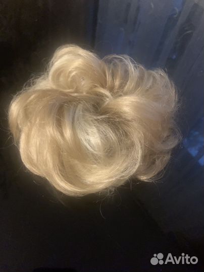 Накладной хвост пепельно русый блрнд и черный