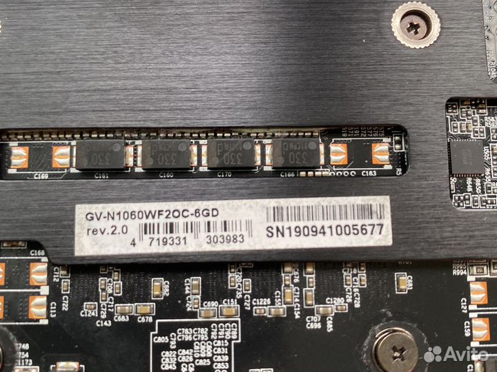 Видеокарта gigabyte 1060 6gb