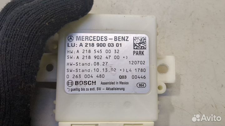 Блок управления парктрониками Mercedes CLS W218 20
