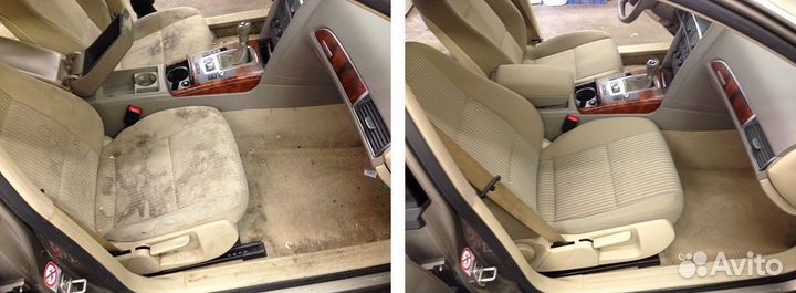 Химчистка салона автомобиля