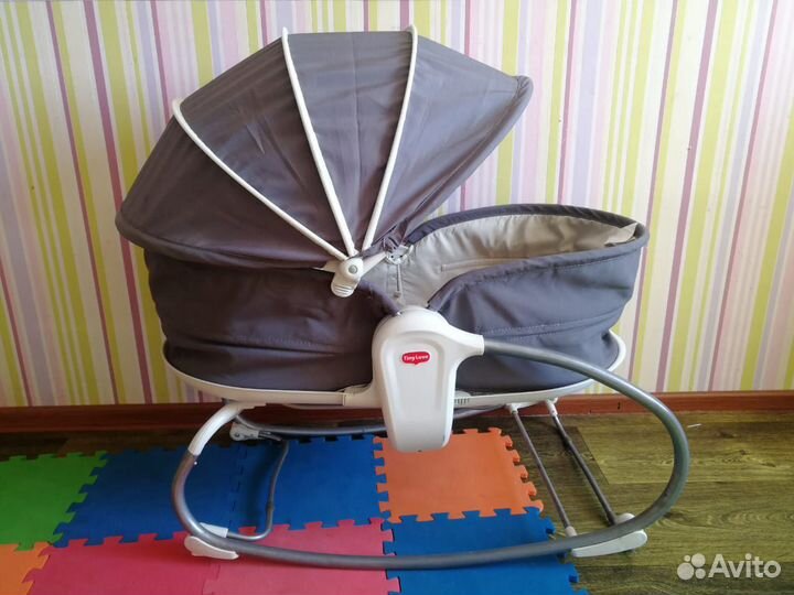 Шезлонг качалка для новорожденных. Люлька - баунсе