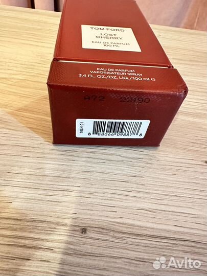 Tom Ford lost cherry