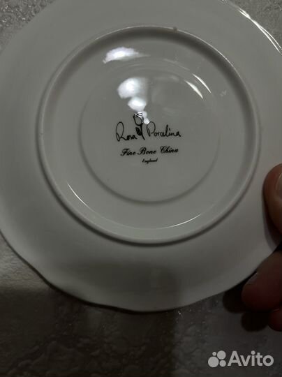 Чайный фарфоровый сервиз