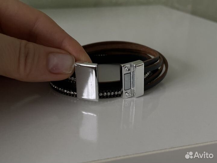 Браслет женский из натуральной кожи