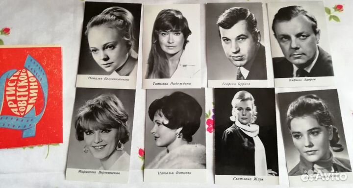 Открытки Артисты советского кино - комплекты