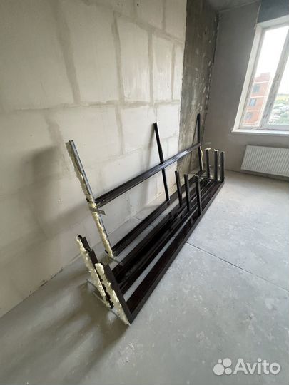 Алюминиевые окна новые панорамное остекление