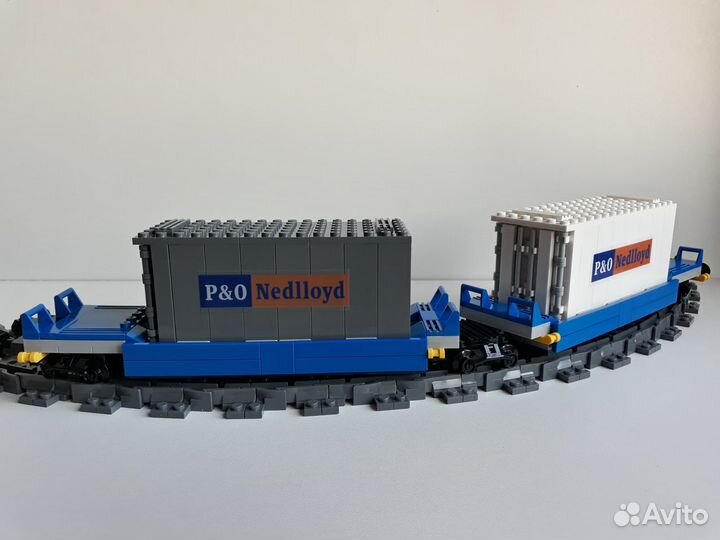 Lego конструктор железная дорога, поезд