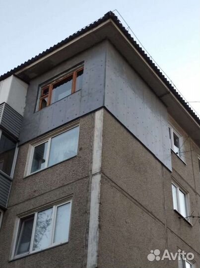 Высотные работы.Ремонт межпанельных швов