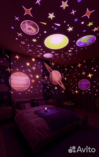 Детский ночник проектор звездного неба