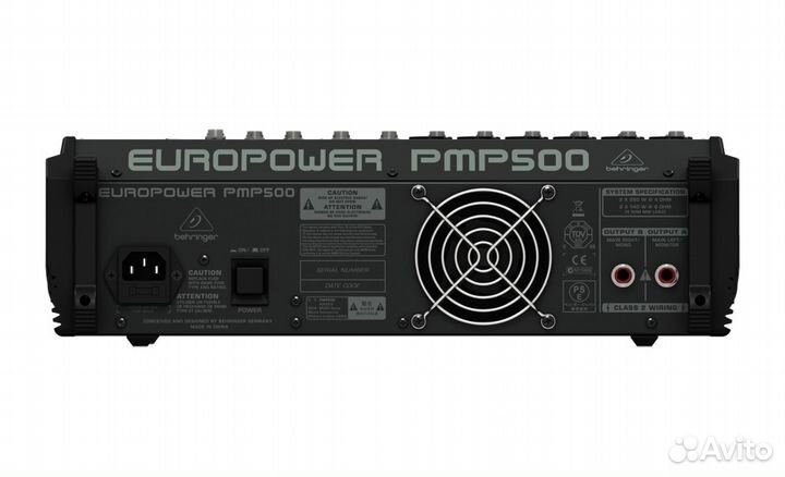 Микшеры с усилителем Behringer PMP500