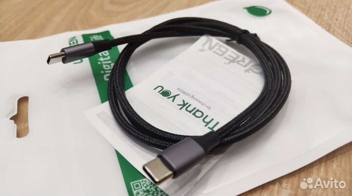 Кабель usb type-c - type-c Новый