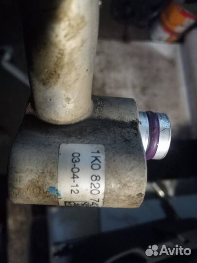 Трубка кондиционера Skoda Octavia 2 (A5) рест. 1Z