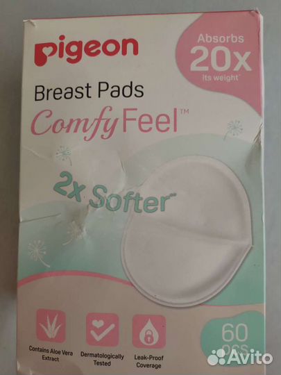 Для кормящих прокладки для груди Pigeon comfy feel