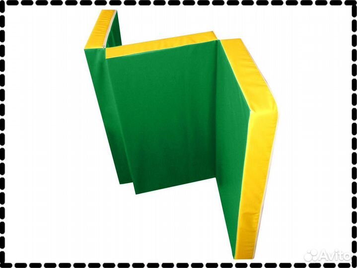 Мат гимнастический складной 1,5х1,0х0,1 м
