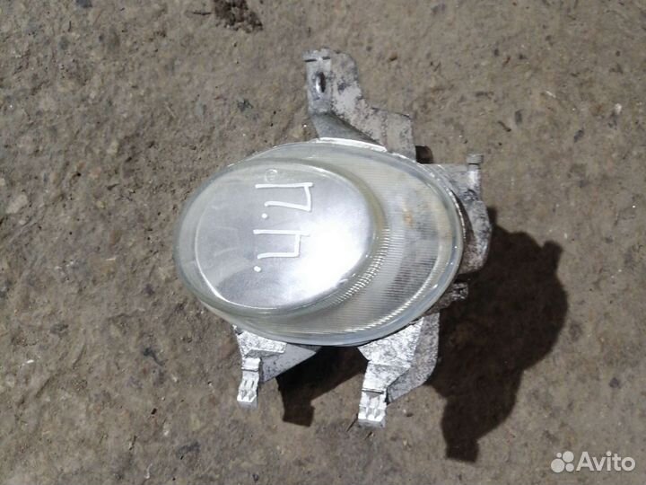 Противотуманки peugeot 206