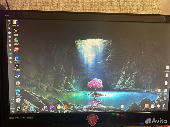 Монитор viewsonic vx2453mh-led