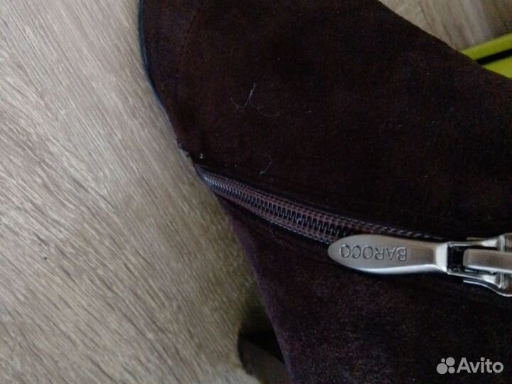 Сапоги (baroco) зимние, натуральная замша,мех