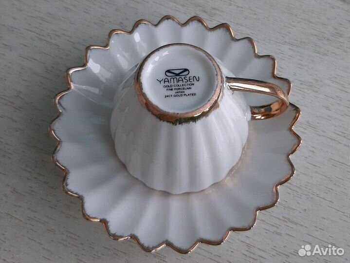 Кофейная чайная пара фарфор