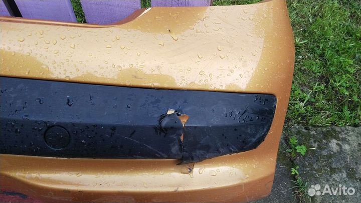 Задний бампер peugeot 207