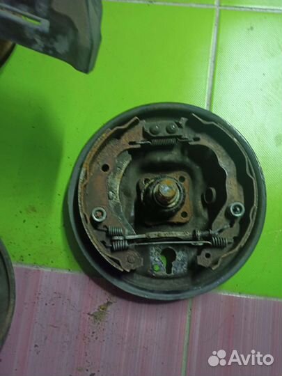 Ступица задняя с барабаном Renault Sandero комплек
