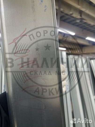 Ремонтный порог правый Dodge Caliber