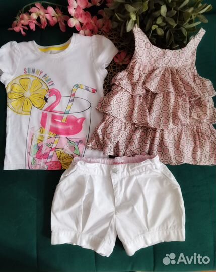 Рост 98-104. Фирменная одежда пакетом для девочки