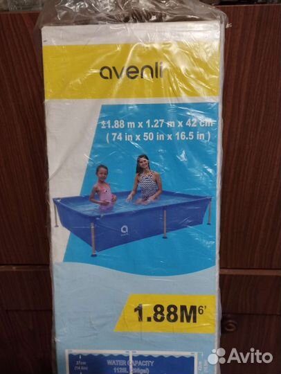 Каркасный бассейн новый