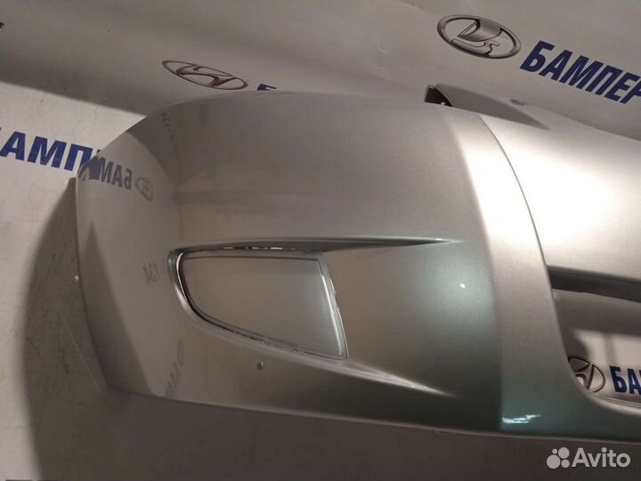 Бампер передний Лада приора 2 Снежная Королева