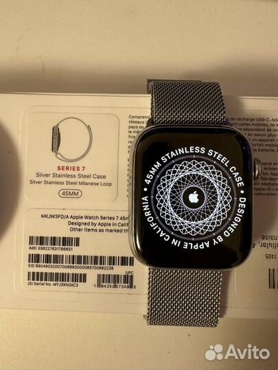 Apple watch 7 45 mm stainless steel