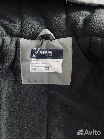 Куртка зимняя на мальчика 128