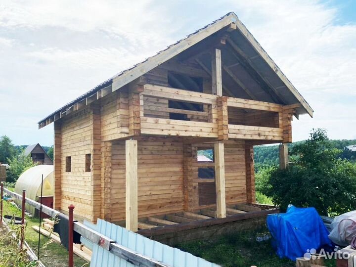 Профилированный брус, домокомплект