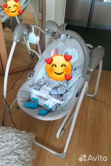 Детские электронные качели