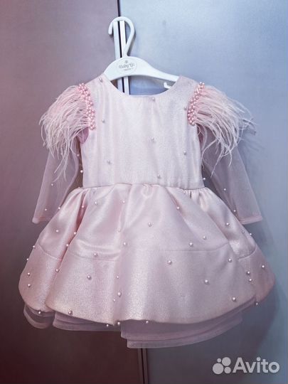Платье нарядное 86 92